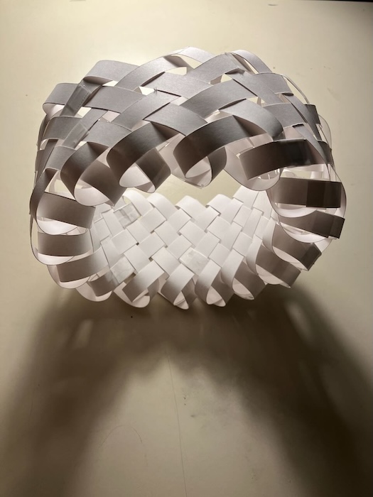 Paper weaving