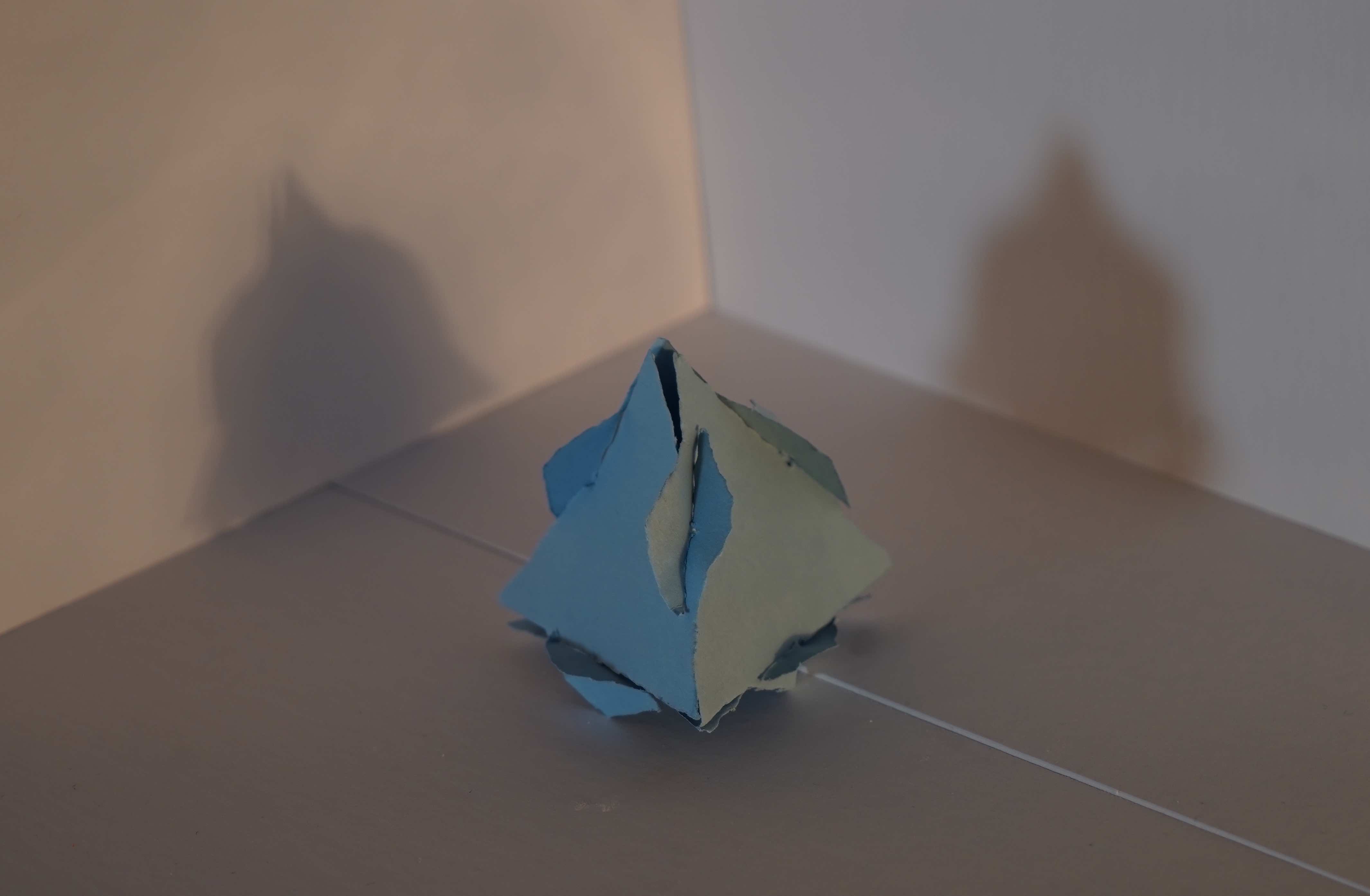 paper model of tetrahedron