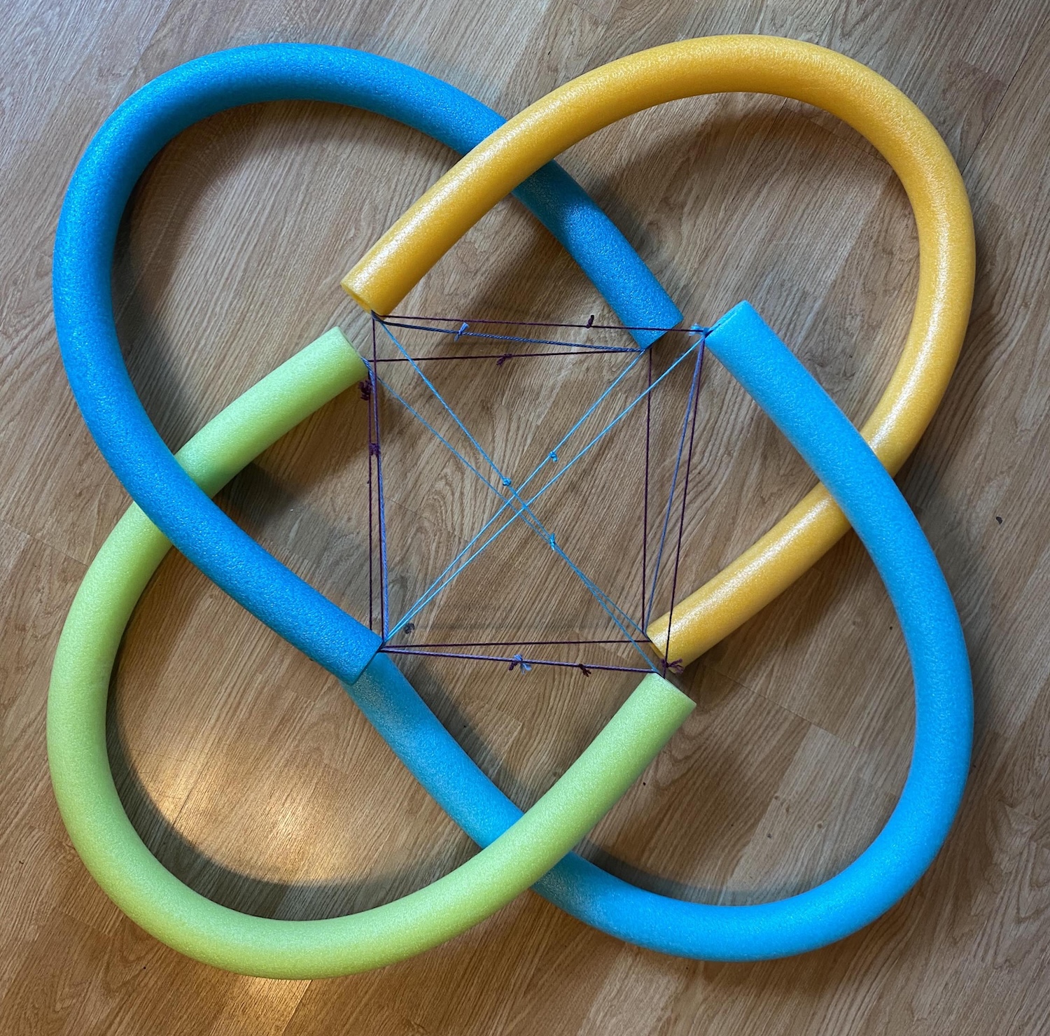 pool noodle tensegrity