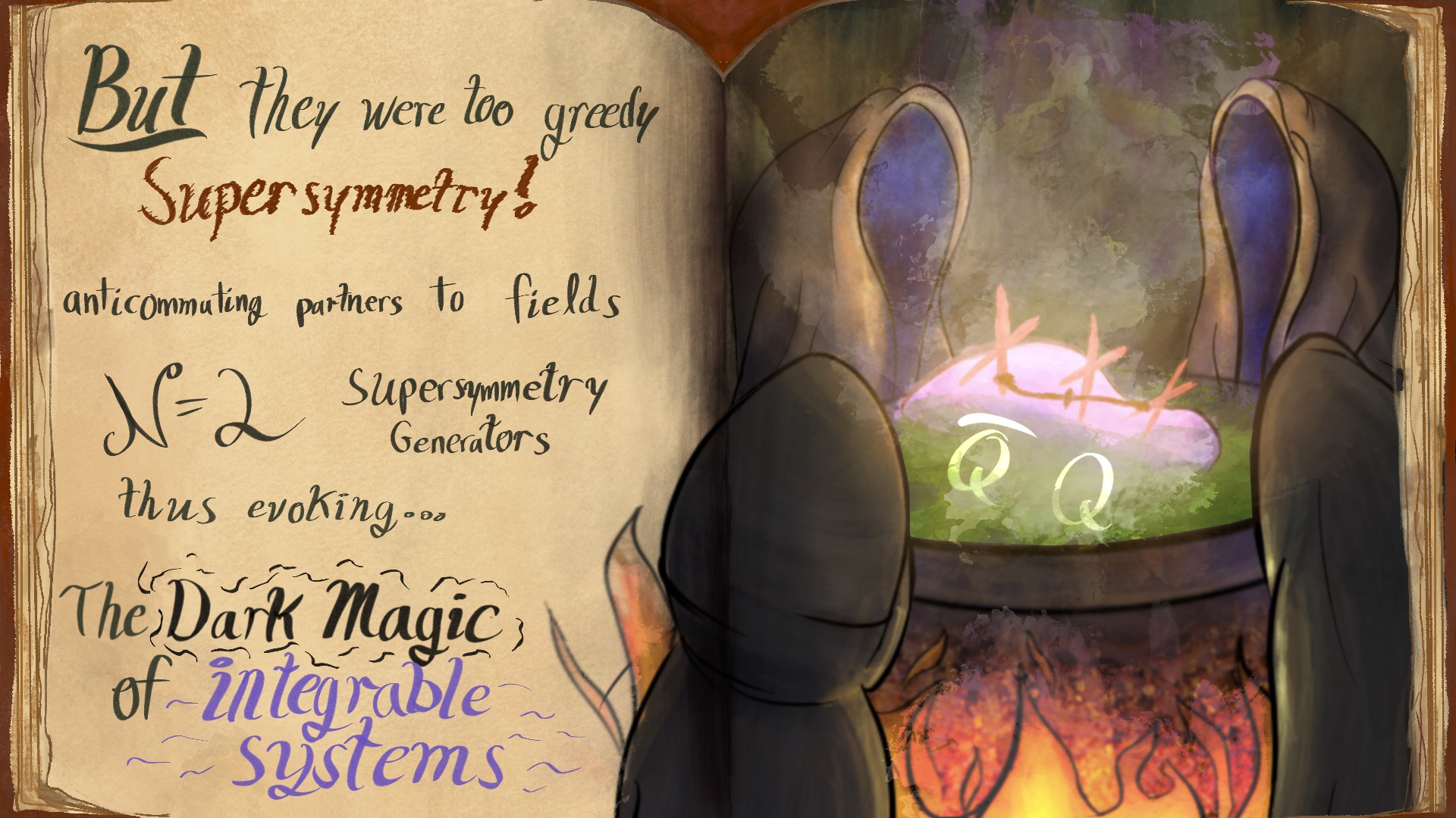 The Dark Magic of Integrable Systems