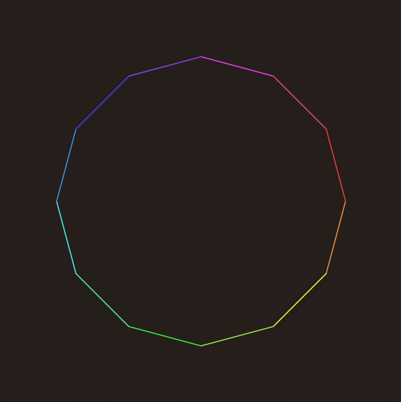 Hyperbolic string art