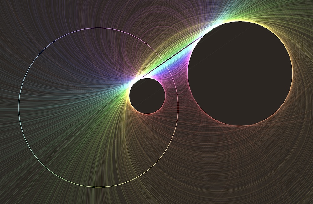 Hyperbolic string art