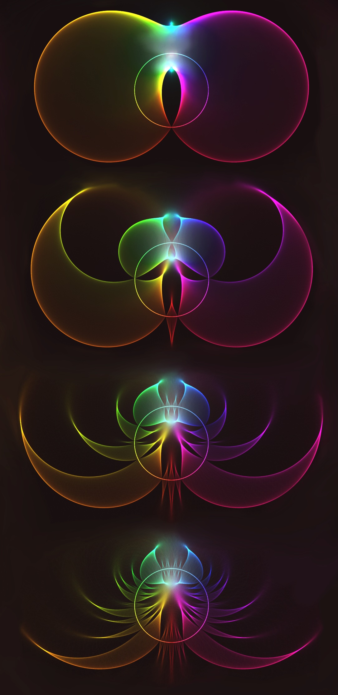 Hyperbolic string art