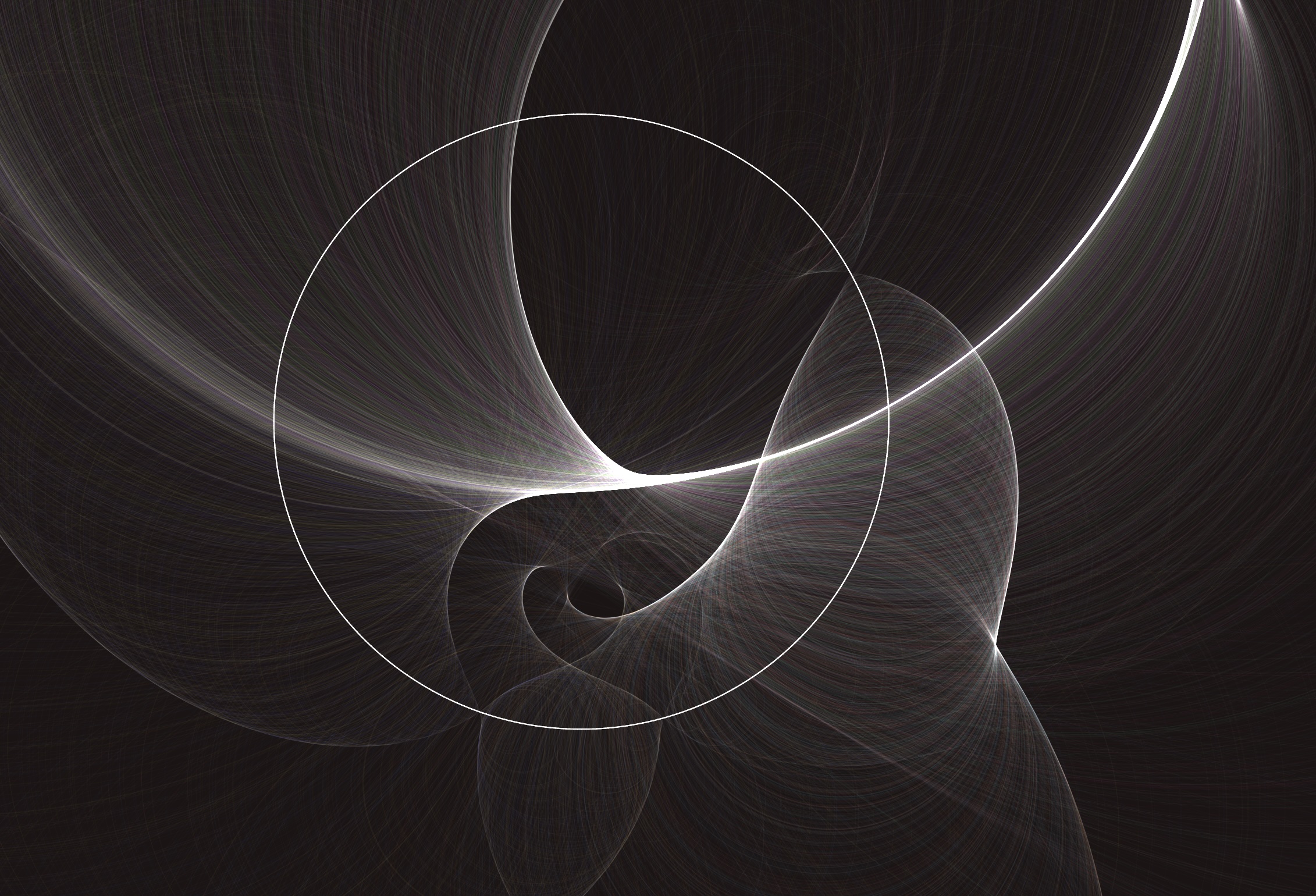 Hyperbolic string art