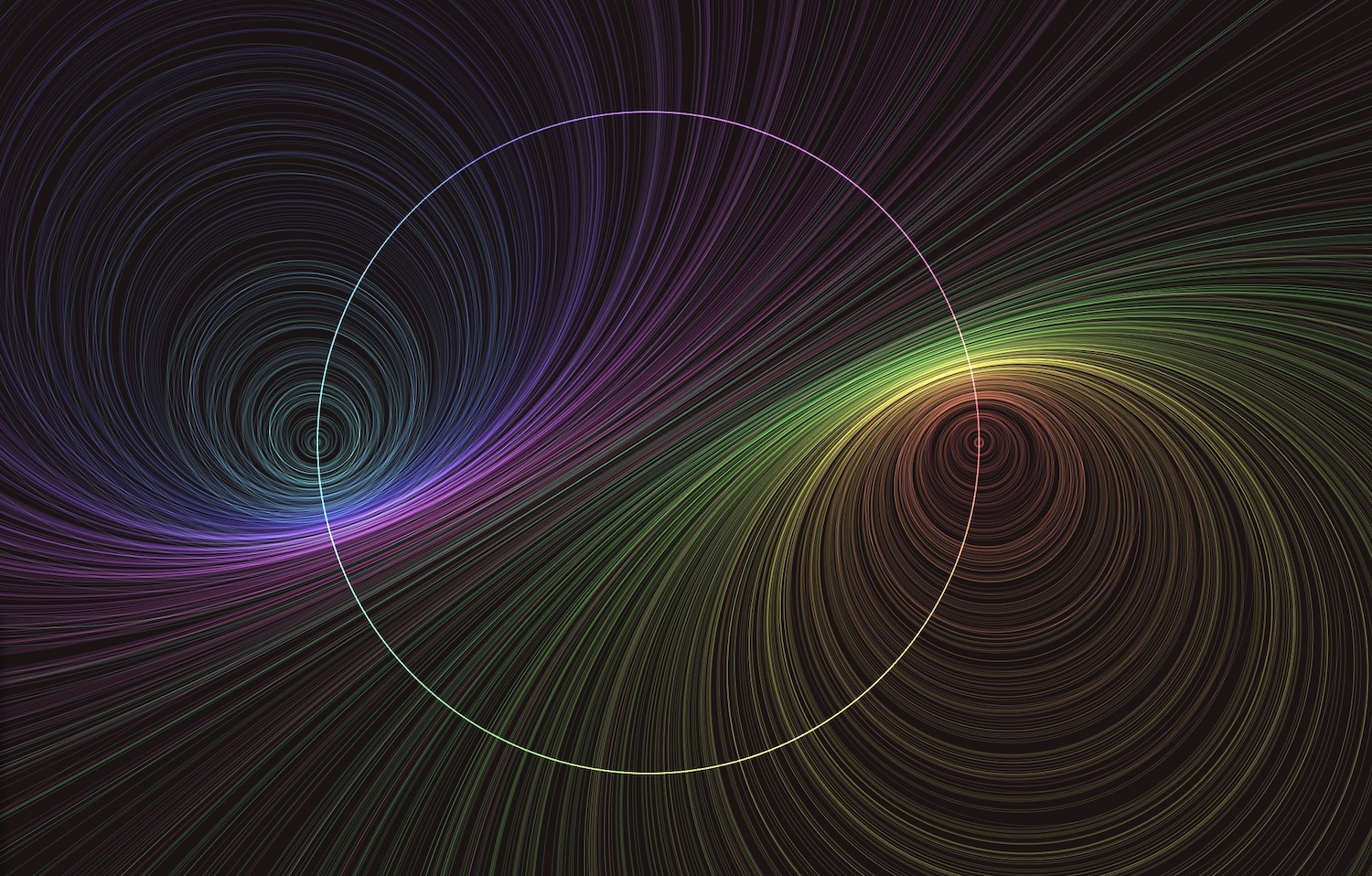 Hyperbolic string art