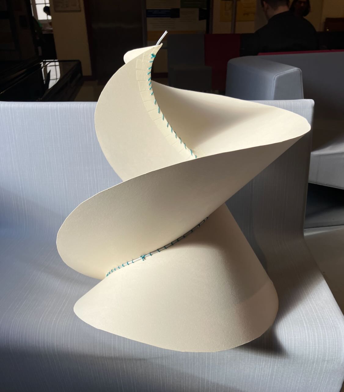 Curved origami and tangent developables