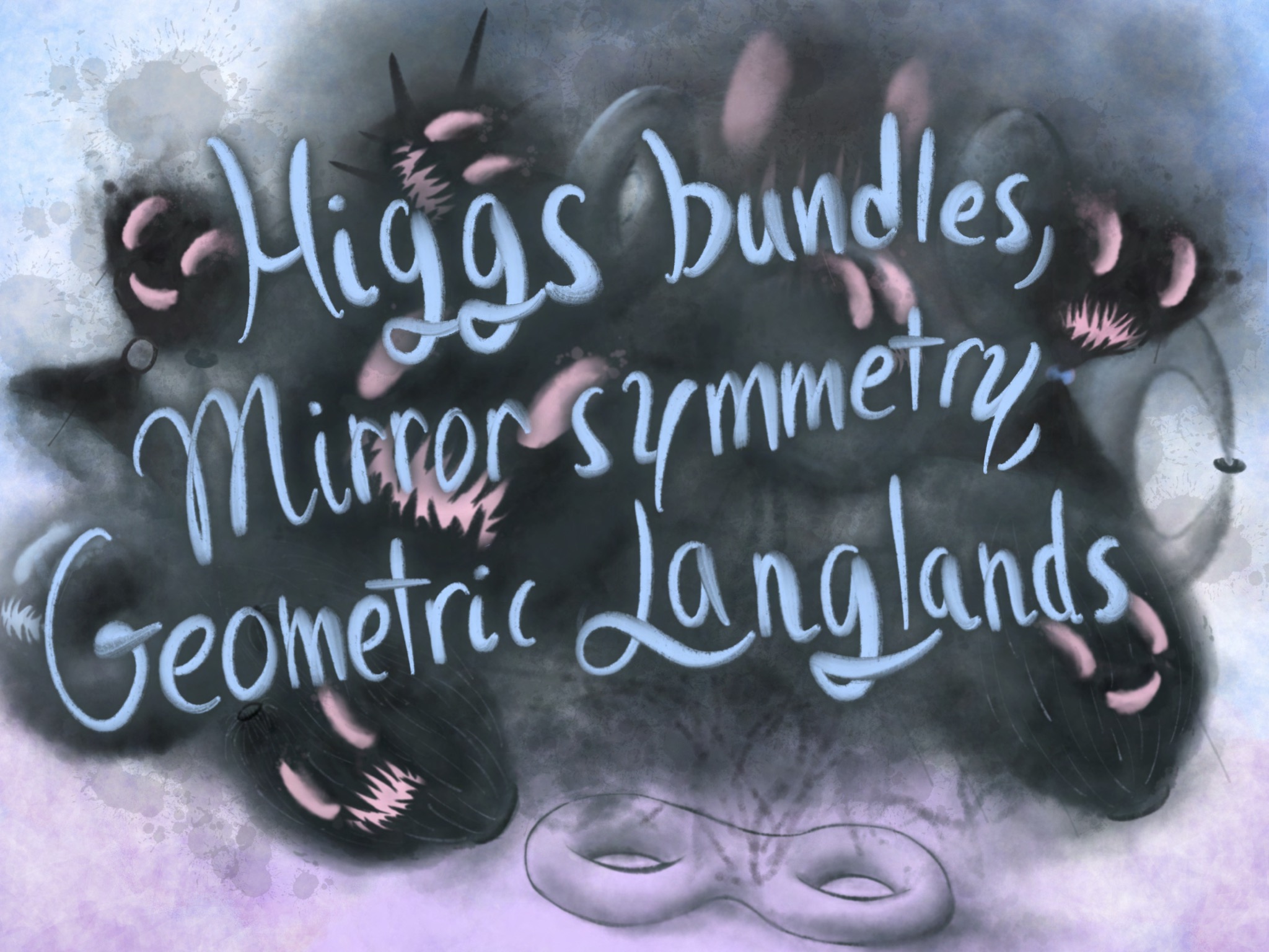 Higgs bundles, Mirror symmetry, and Geometric Langlands
