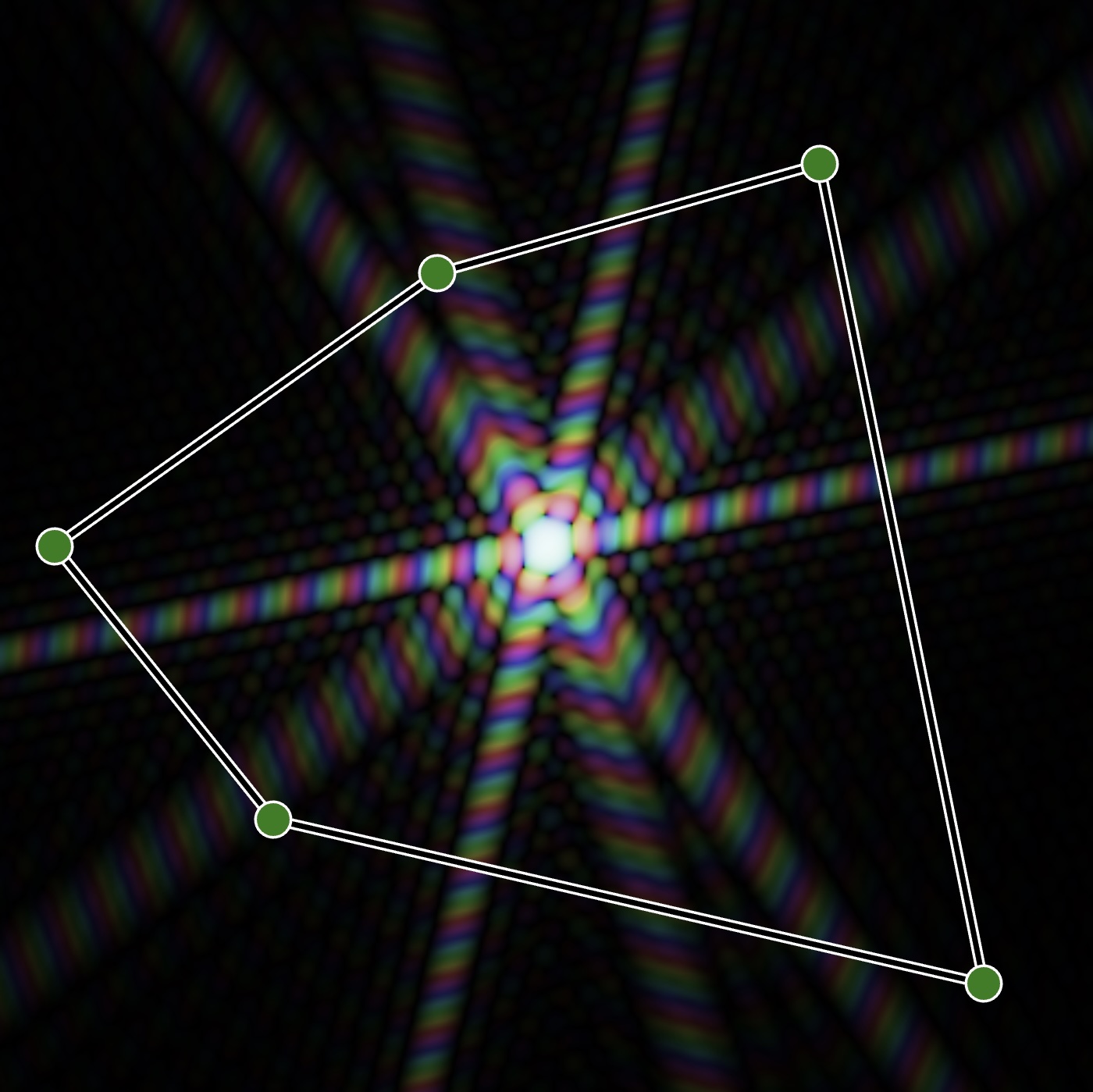 Fourier transform of polygons