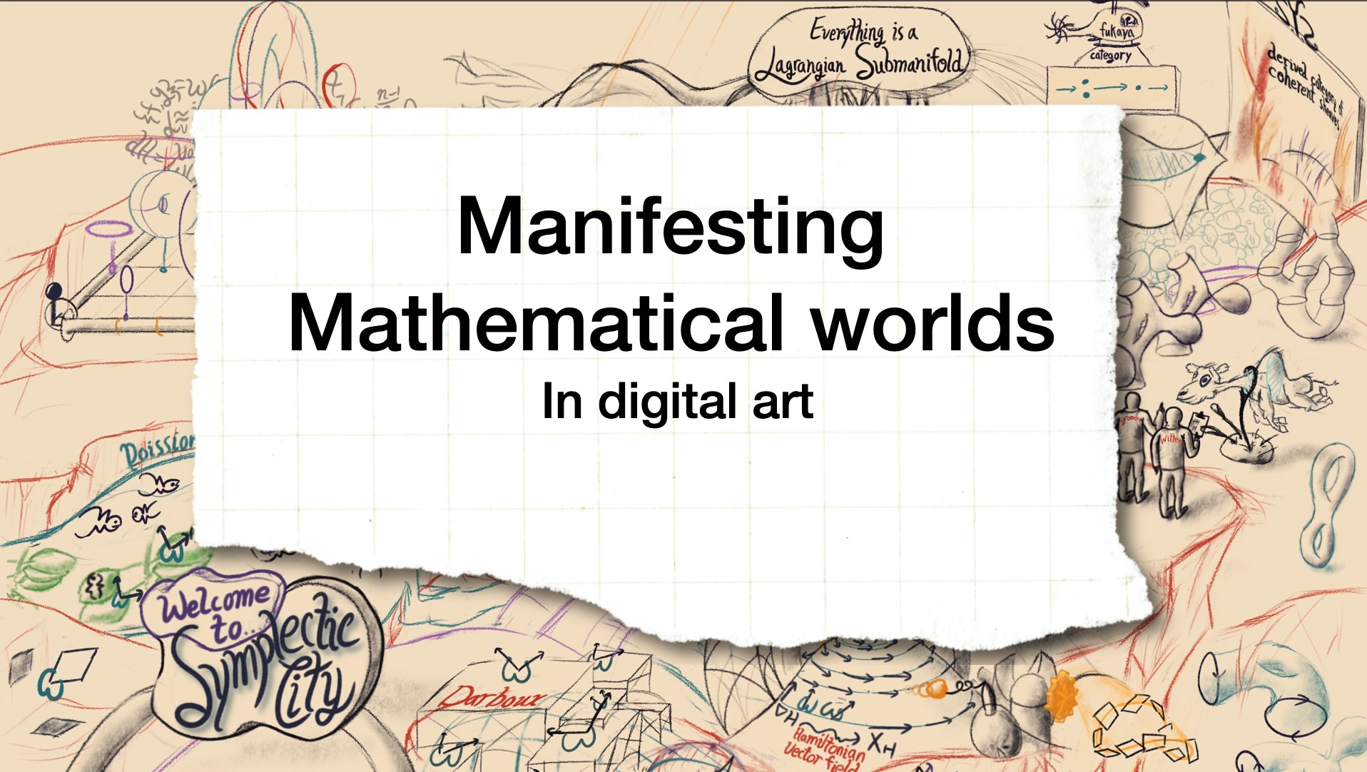 Manifesting Mathematical Worlds in Digital Art